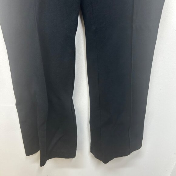 NWT Spanx Black Flare-Leg Pants Large Ponte pull-on elastic waist - Picture 5 of 10